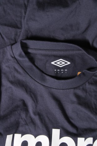 Herren T-Shirt Umbro, Größe L, Farbe Blau, Preis 15,98 €