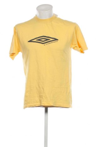 Herren T-Shirt Umbro, Größe M, Farbe Gelb, Preis € 7,50