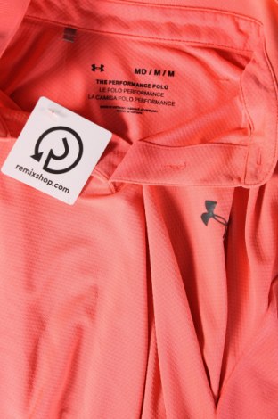 Мъжка тениска Under Armour, Размер M, Цвят Розов, Цена 27,00 лв.