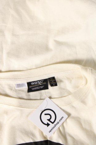 Pánske tričko  WeSC, Veľkosť L, Farba Kremová, Cena  7,94 €