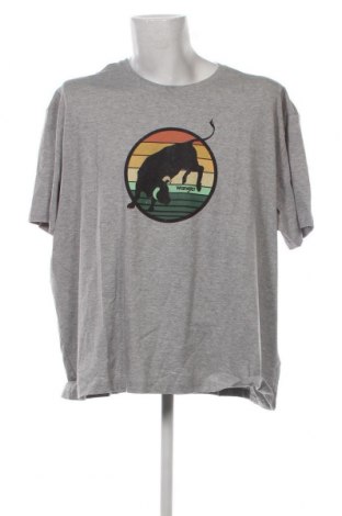 Мъжка тениска Wrangler, Размер XXL, Цвят Сив, Цена 52,64 лв.