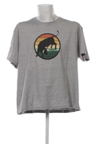 Ανδρικό t-shirt Wrangler, Μέγεθος XL, Χρώμα Γκρί, Τιμή 27,14 €