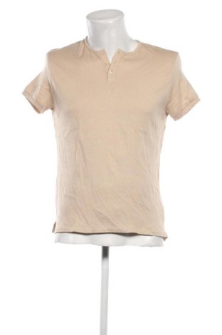 Tricou de bărbați Zara, Mărime S, Culoare Bej, Preț 52,63 Lei