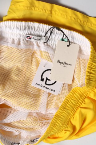 Herren Badeanzug Pepe Jeans, Größe M, Farbe Gelb, Preis 28,39 €