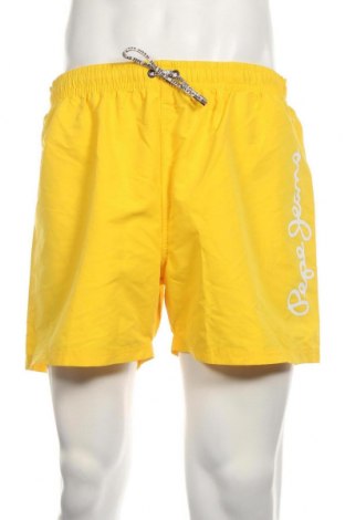 Ανδρικά μαγιό Pepe Jeans, Μέγεθος XL, Χρώμα Κίτρινο, Τιμή 29,09 €