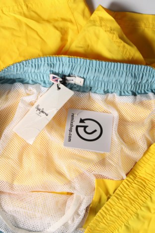 Ανδρικά μαγιό Pepe Jeans, Μέγεθος L, Χρώμα Κίτρινο, Τιμή 32,95 €