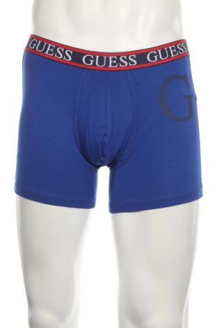 Boxeri bărbătești Guess, Mărime XL, Culoare Albastru, Preț 73,68 Lei