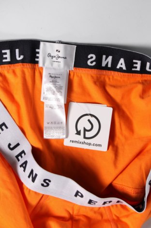 Ανδρικά μποξεράκια Pepe Jeans, Μέγεθος L, Χρώμα Πορτοκαλί, Τιμή 16,00 €