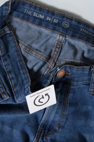 Pánské džíny  C&A, Velikost L, Barva Modrá, Cena  277,00 Kč
