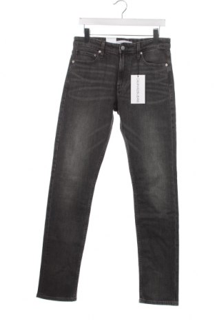 Męskie jeansy Calvin Klein Jeans, Rozmiar M, Kolor Szary, Cena 292,19 zł
