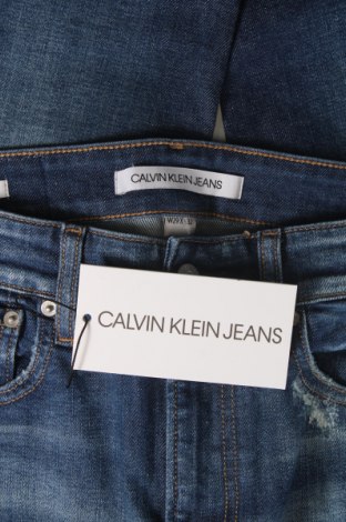 Мъжки дънки Calvin Klein Jeans, Размер S, Цвят Син, Цена 109,62 лв.