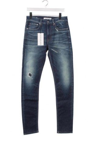 Męskie jeansy Calvin Klein Jeans, Rozmiar S, Kolor Niebieski, Cena 292,19 zł