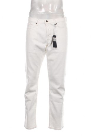 Męskie jeansy Faconnable, Rozmiar L, Kolor Biały, Cena 541,09 zł
