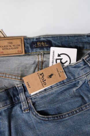 Męskie jeansy Polo By Ralph Lauren, Rozmiar XL, Kolor Niebieski, Cena 583,74 zł