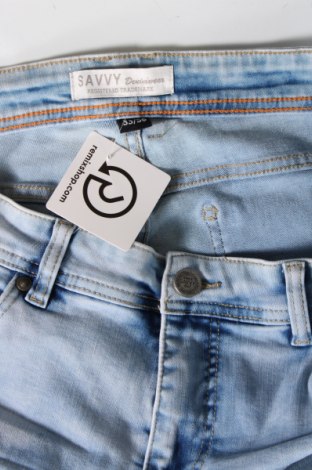 Pánske džínsy  Savvy, Veľkosť XL, Farba Modrá, Cena  23,25 €