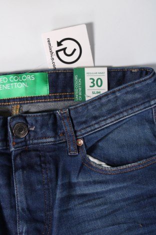 Pánské džíny  United Colors Of Benetton, Velikost M, Barva Modrá, Cena  512,00 Kč