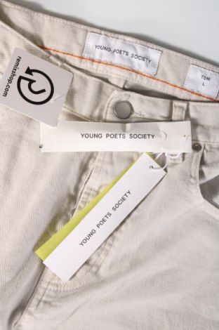 Herren Jeans Young Poets Society, Größe L, Farbe Ecru, Preis 89,38 €