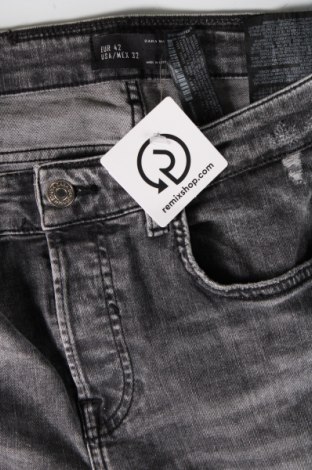 Pánske džínsy  Zara Man, Veľkosť L, Farba Sivá, Cena  9,19 €