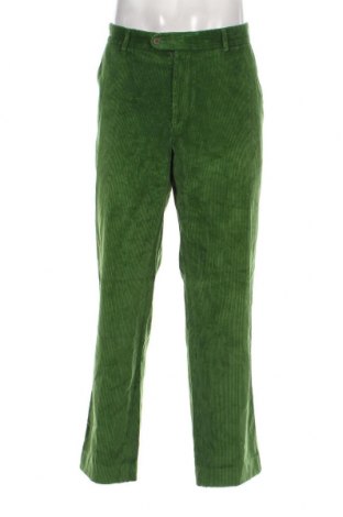 Pantaloni raiați de bărbați, Mărime XL, Culoare Verde, Preț 57,23 Lei
