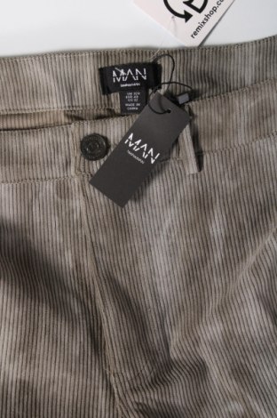 Pantaloni raiați de bărbați Boohoo, Mărime M, Culoare Verde, Preț 119,69 Lei
