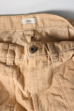 Pantaloni raiați de bărbați Edc By Esprit, Mărime M, Culoare Bej, Preț 20,23 Lei