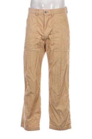 Pantaloni raiați de bărbați Edc By Esprit, Mărime M, Culoare Bej, Preț 20,23 Lei