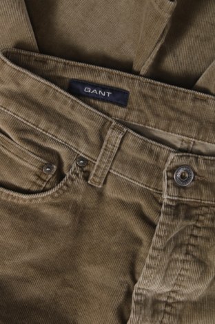 Pantaloni raiați de bărbați Gant, Mărime XS, Culoare Bej, Preț 170,53 Lei