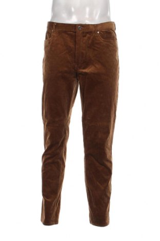 Pantaloni raiați de bărbați H&M, Mărime L, Culoare Maro, Preț 42,93 Lei