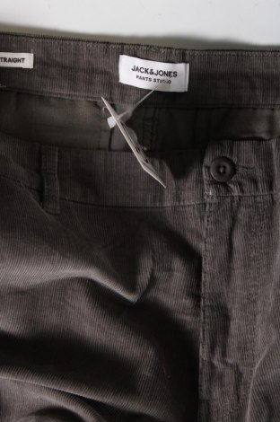 Ανδρικό κοτλέ παντελόνι Jack & Jones, Μέγεθος L, Χρώμα Πράσινο, Τιμή 16,78 €