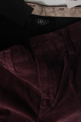 Ανδρικό κοτλέ παντελόνι Liu Jo, Μέγεθος S, Χρώμα Βιολετί, Τιμή 15,77 €