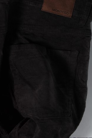 Ανδρικό κοτλέ παντελόνι Montego, Μέγεθος L, Χρώμα Γκρί, Τιμή 7,71 €