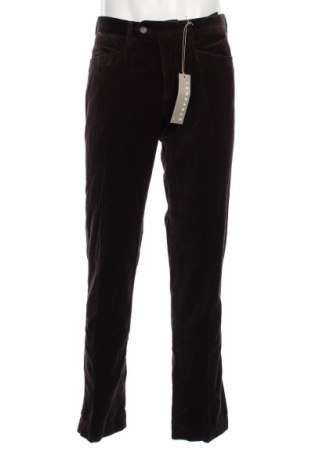 Pantaloni raiați de bărbați Stefanel, Mărime M, Culoare Maro, Preț 156,00 Lei