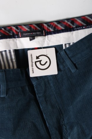Pantaloni raiați de bărbați Tommy Hilfiger, Mărime XL, Culoare Albastru, Preț 362,37 Lei