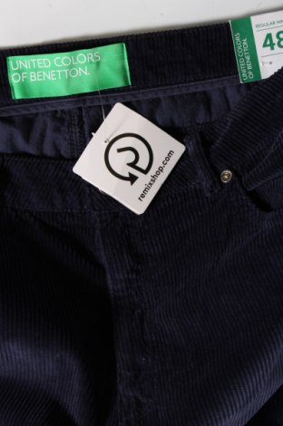 Pantaloni raiați de bărbați United Colors Of Benetton, Mărime M, Culoare Albastru, Preț 107,07 Lei