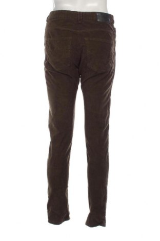 Pantaloni raiați de bărbați Zara, Mărime L, Culoare Verde, Preț 37,22 Lei
