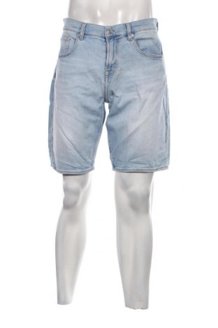 Pantaloni scurți de bărbați 7 For All Mankind, Mărime L, Culoare Albastru, Preț 269,74 Lei