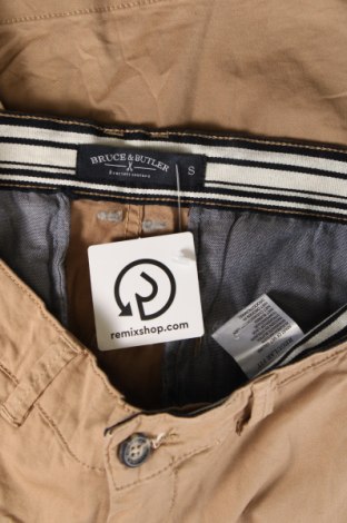 Ανδρικό κοντό παντελόνι Bruce & Butler, Μέγεθος S, Χρώμα  Μπέζ, Τιμή 11,75 €