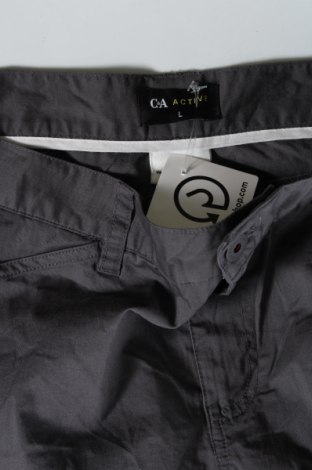 Мъжки къс панталон C&A, Размер L, Цвят Сив, Цена 25,00 лв.