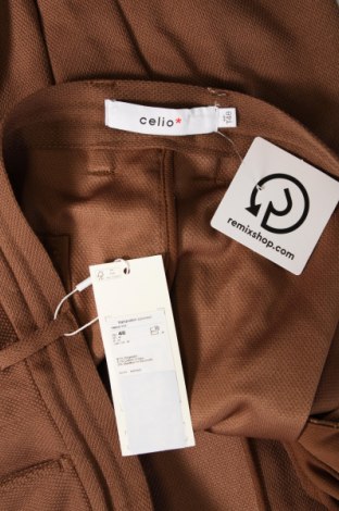 Мъжки къс панталон Celio, Размер XL, Цвят Кафяв, Цена 40,00 лв.