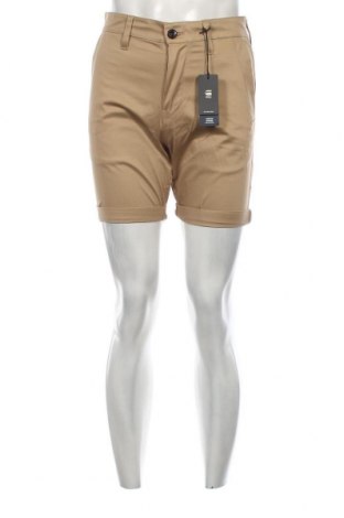 Ανδρικό κοντό παντελόνι G-Star Raw, Μέγεθος S, Χρώμα  Μπέζ, Τιμή 51,75 €