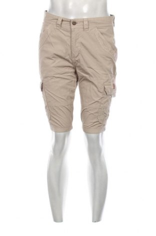 Мъжки къс панталон Globe Trotter, Размер M, Цвят Бежов, Цена 13,73 лв.