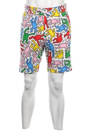 Мъжки къс панталон H&M, Размер M, Цвят Многоцветен, Цена 23,20 лв.