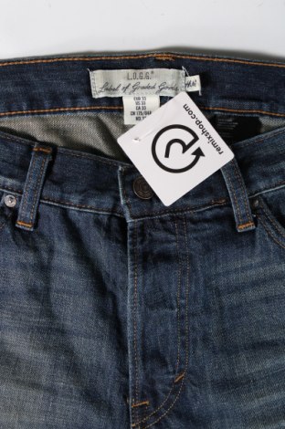 Pantaloni scurți de bărbați H&M L.O.G.G., Mărime L, Culoare Albastru, Preț 82,24 Lei