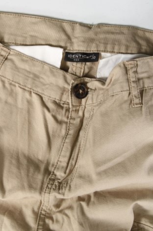 Мъжки къс панталон Identic, Размер S, Цвят Бежов, Цена 25,00 лв.