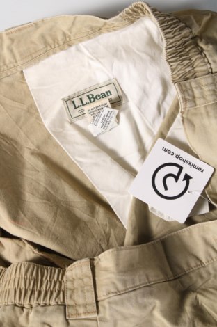 Мъжки къс панталон L.L. Bean, Размер XL, Цвят Бежов, Цена 41,00 лв.