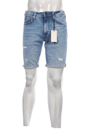 Pantaloni scurți de bărbați Pepe Jeans, Mărime M, Culoare Albastru, Preț 213,16 Lei
