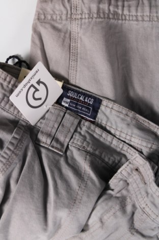 Ανδρικό κοντό παντελόνι Soulcal & Co, Μέγεθος M, Χρώμα Γκρί, Τιμή 20,46 €