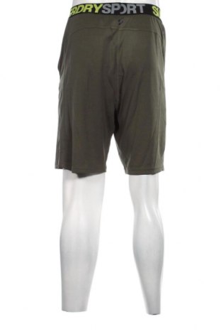 Ανδρικό κοντό παντελόνι Superdry, Μέγεθος M, Χρώμα Πράσινο, Τιμή 21,65 €