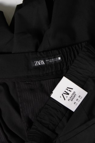 Мъжки къс панталон Zara, Размер L, Цвят Черен, Цена 16,10 лв.