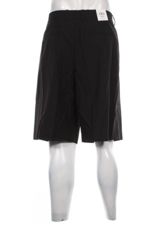 Ανδρικό κοντό παντελόνι Zara, Μέγεθος L, Χρώμα Μαύρο, Τιμή 8,30 €